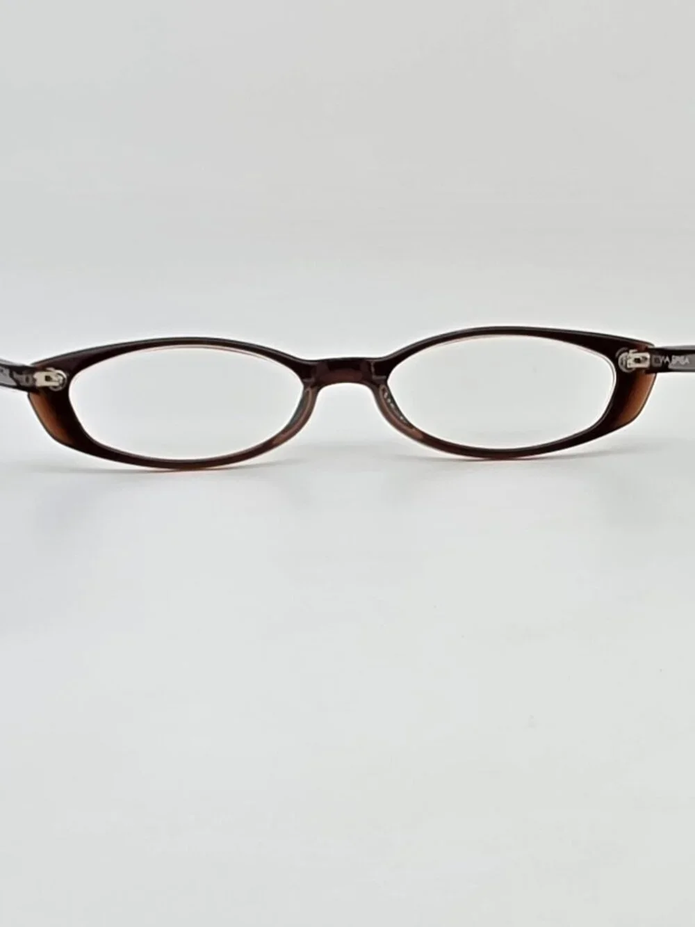 Via Spiga Zyloware Napoli 570 Brown Petite Cat Eye Eyeglasses Frame 50-17-145